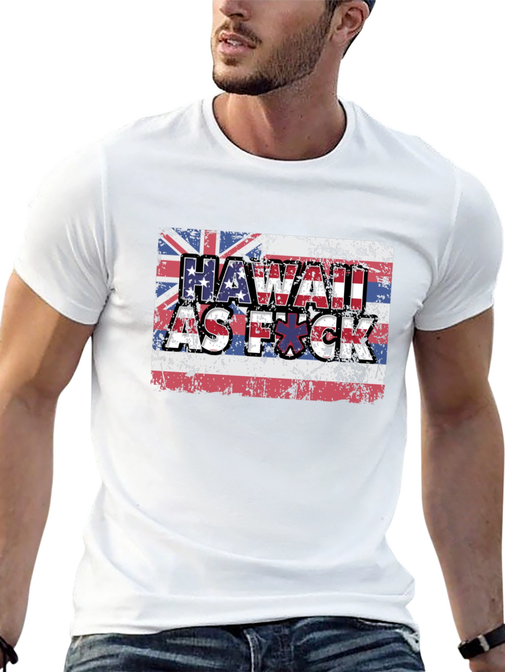 Hawaii Flag Graphic T-Shirt