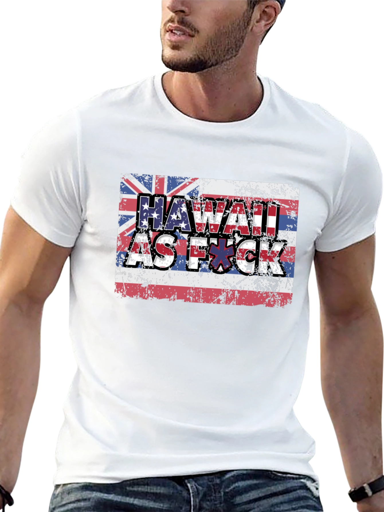 Hawaii Flag Graphic T-Shirt
