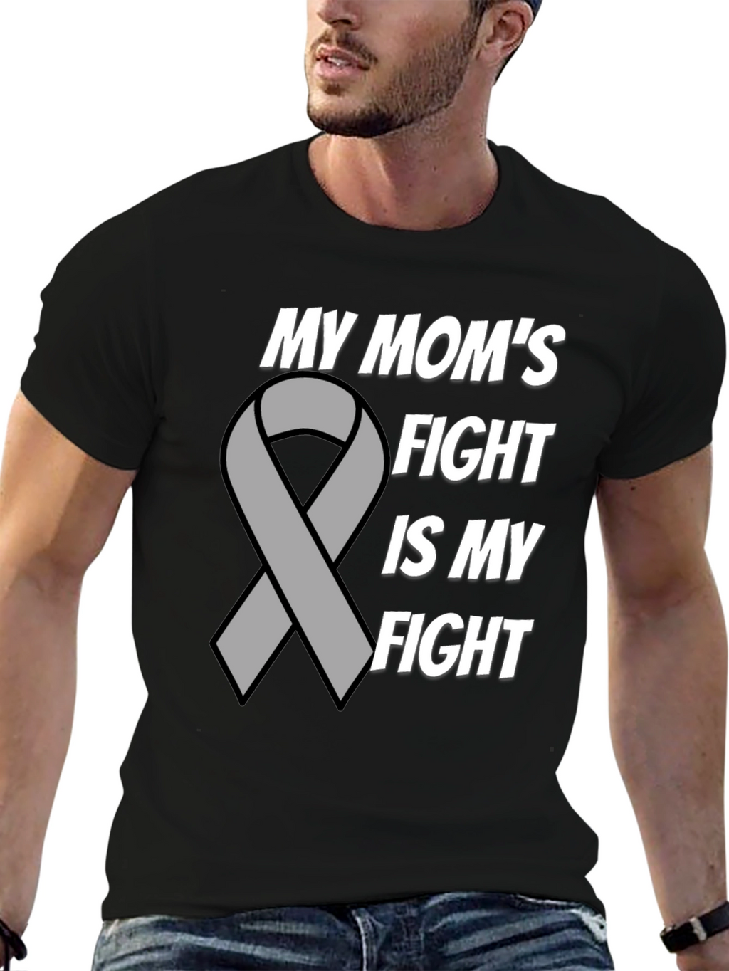 My Moms Fight T-Shirt - Cancer Awareness