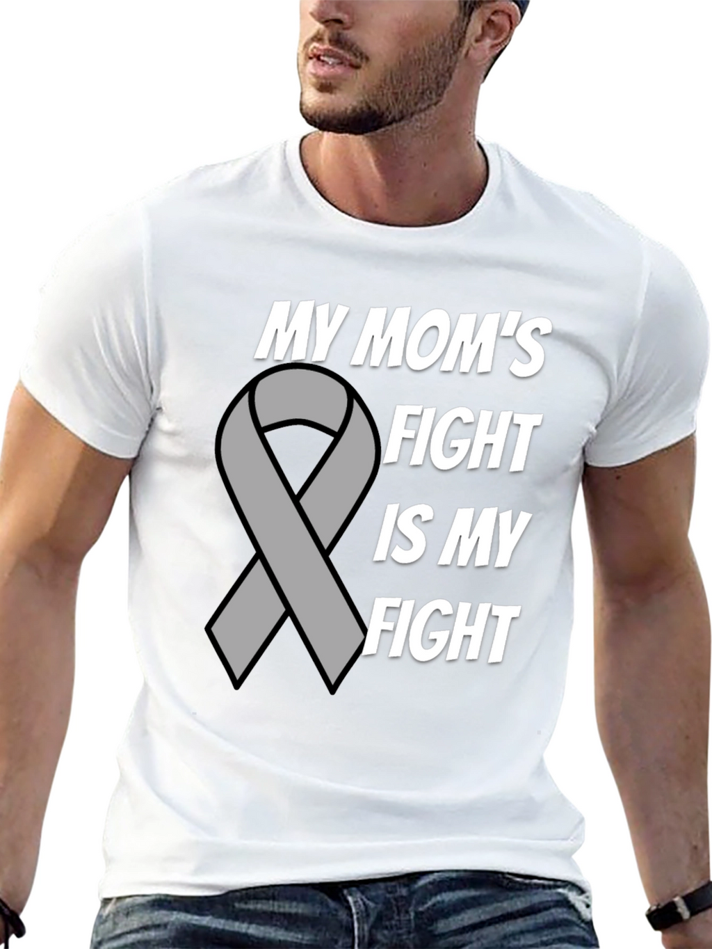 My Moms Fight T-Shirt - Cancer Awareness