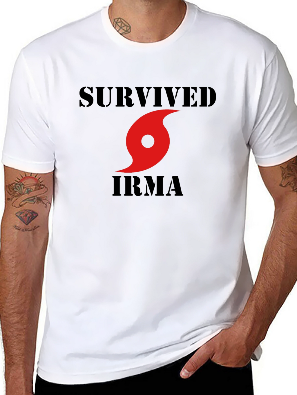 I Survived Hurricane Irma Graphic Tee