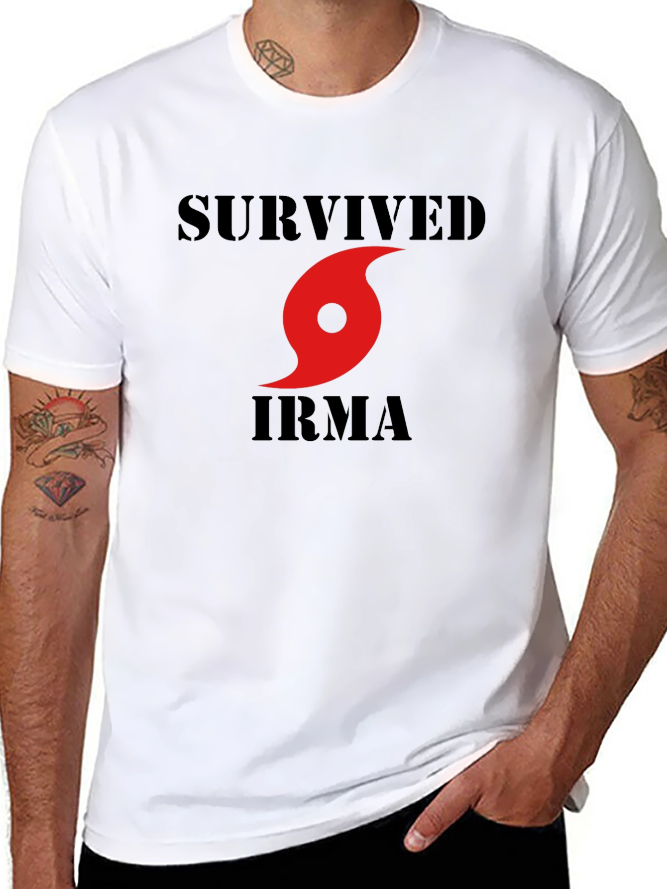 I Survived Hurricane Irma Graphic Tee