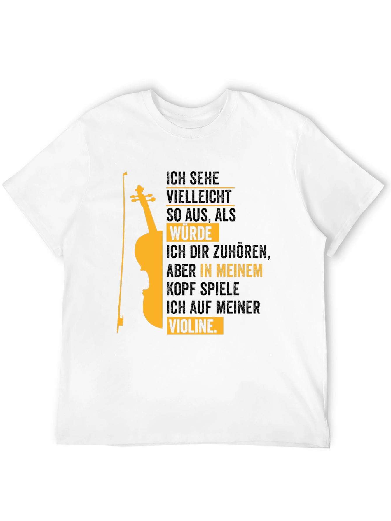 Violin Player T-Shirt - Music Lover Tee