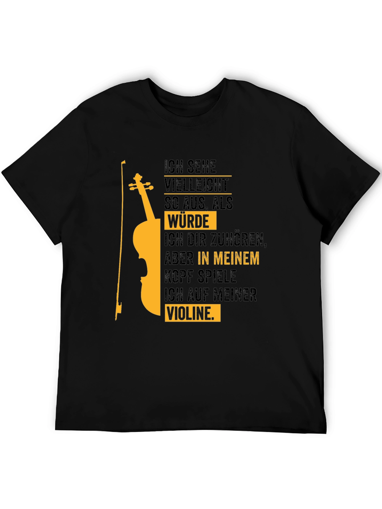 Violin Player T-Shirt - Music Lover Tee