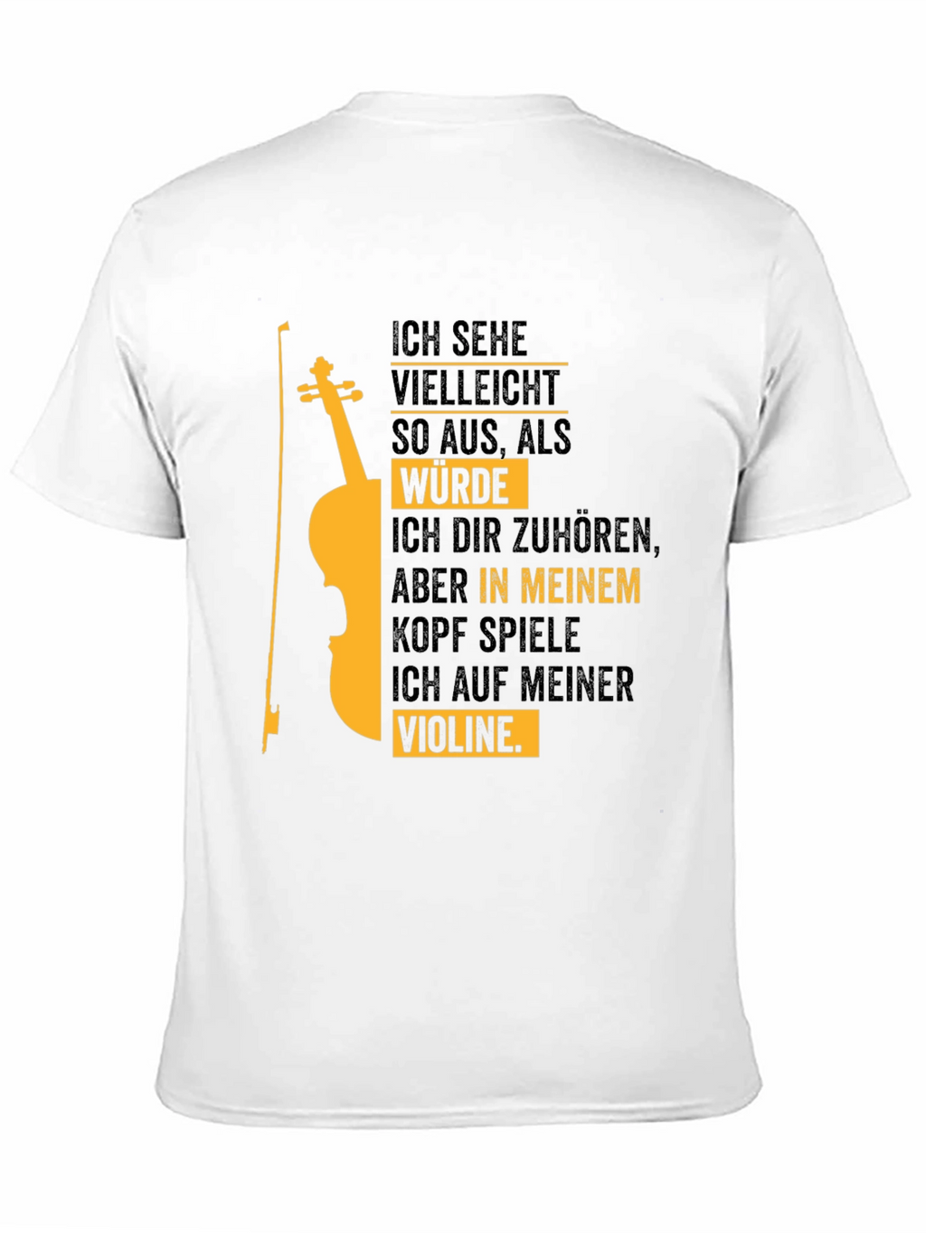 Violin Player T-Shirt - Music Lover Tee