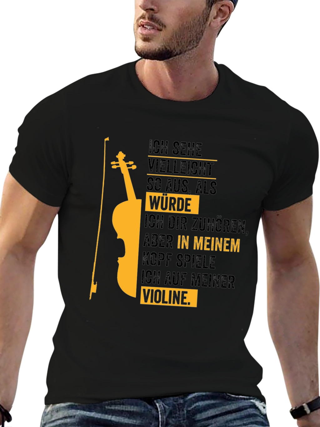 Violin Player T-Shirt - Music Lover Tee