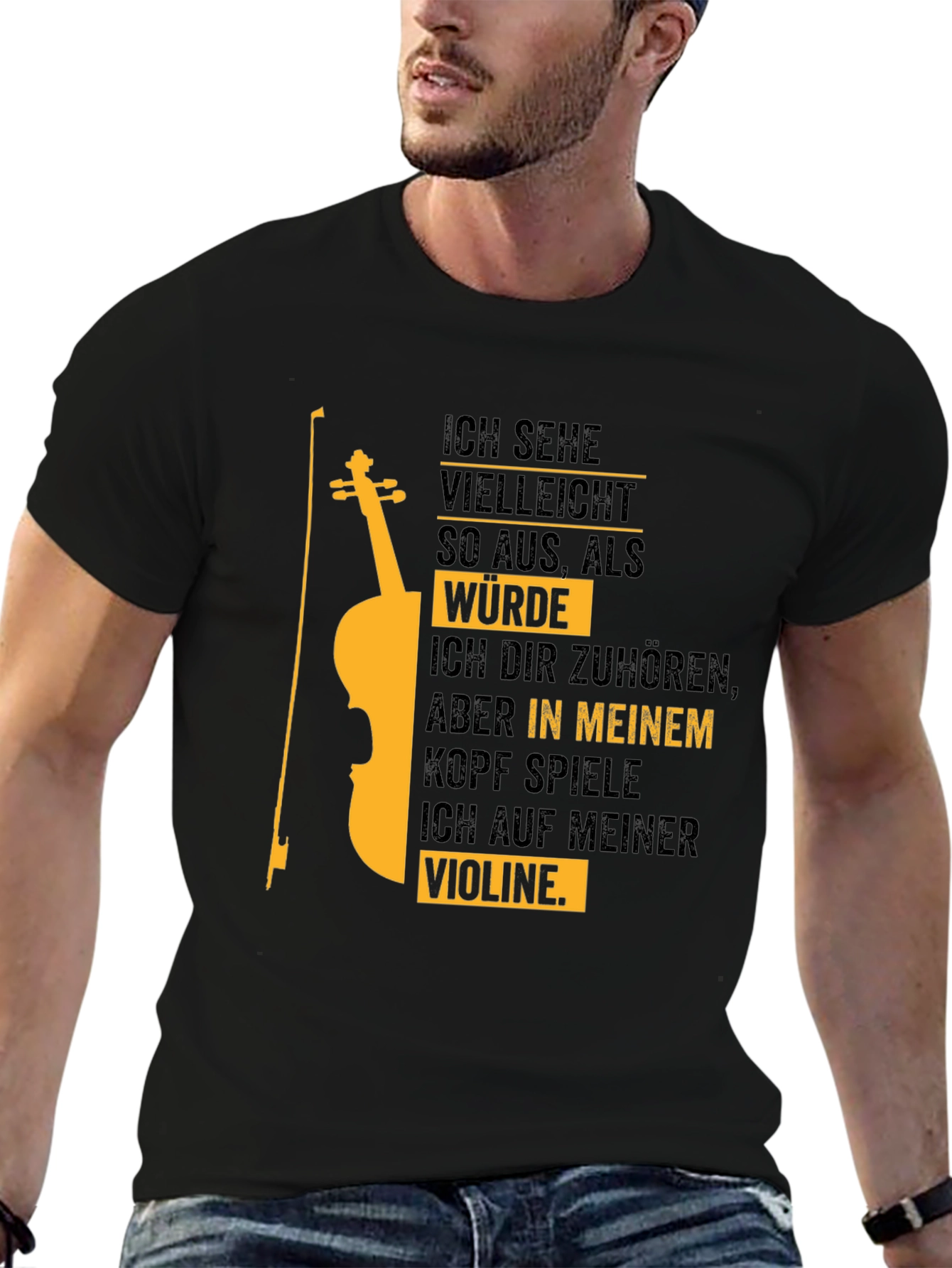 Violin Player T-Shirt - Music Lover Tee