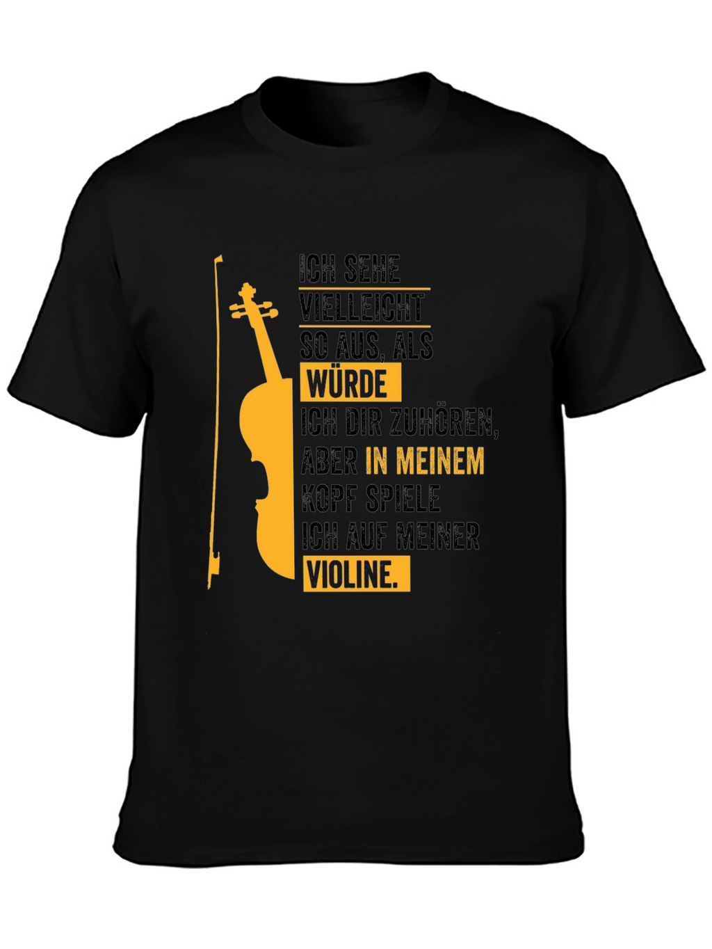 Violin Player T-Shirt - Music Lover Tee