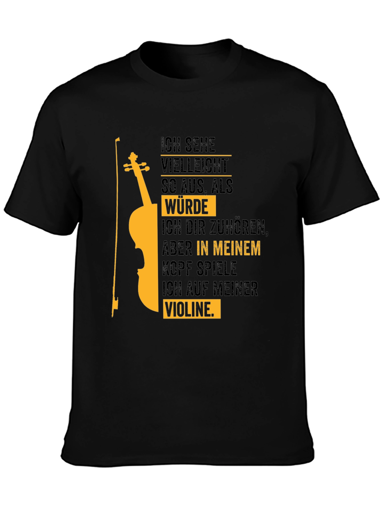 Violin Player T-Shirt - Music Lover Tee