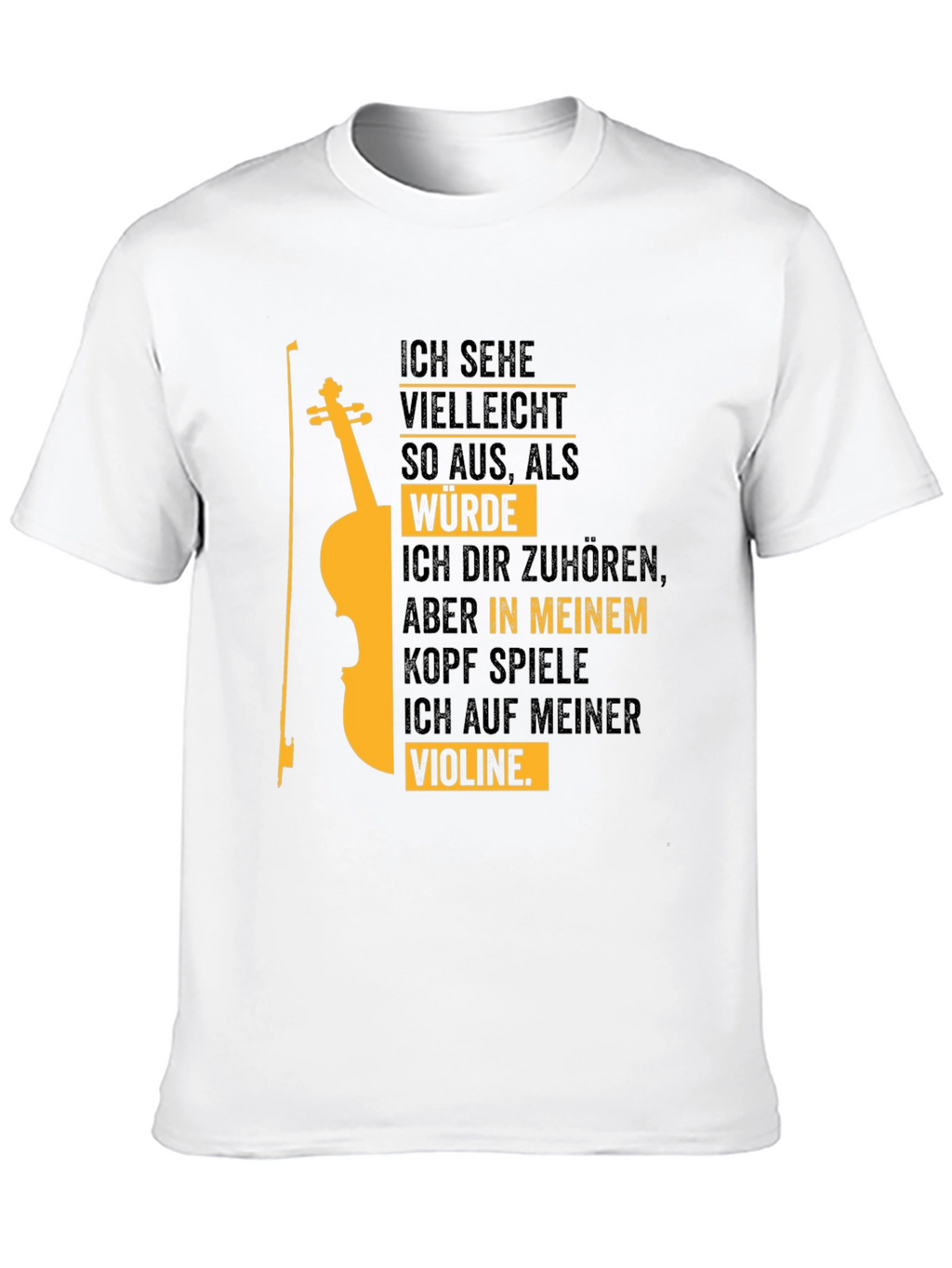 Violin Player T-Shirt - Music Lover Tee
