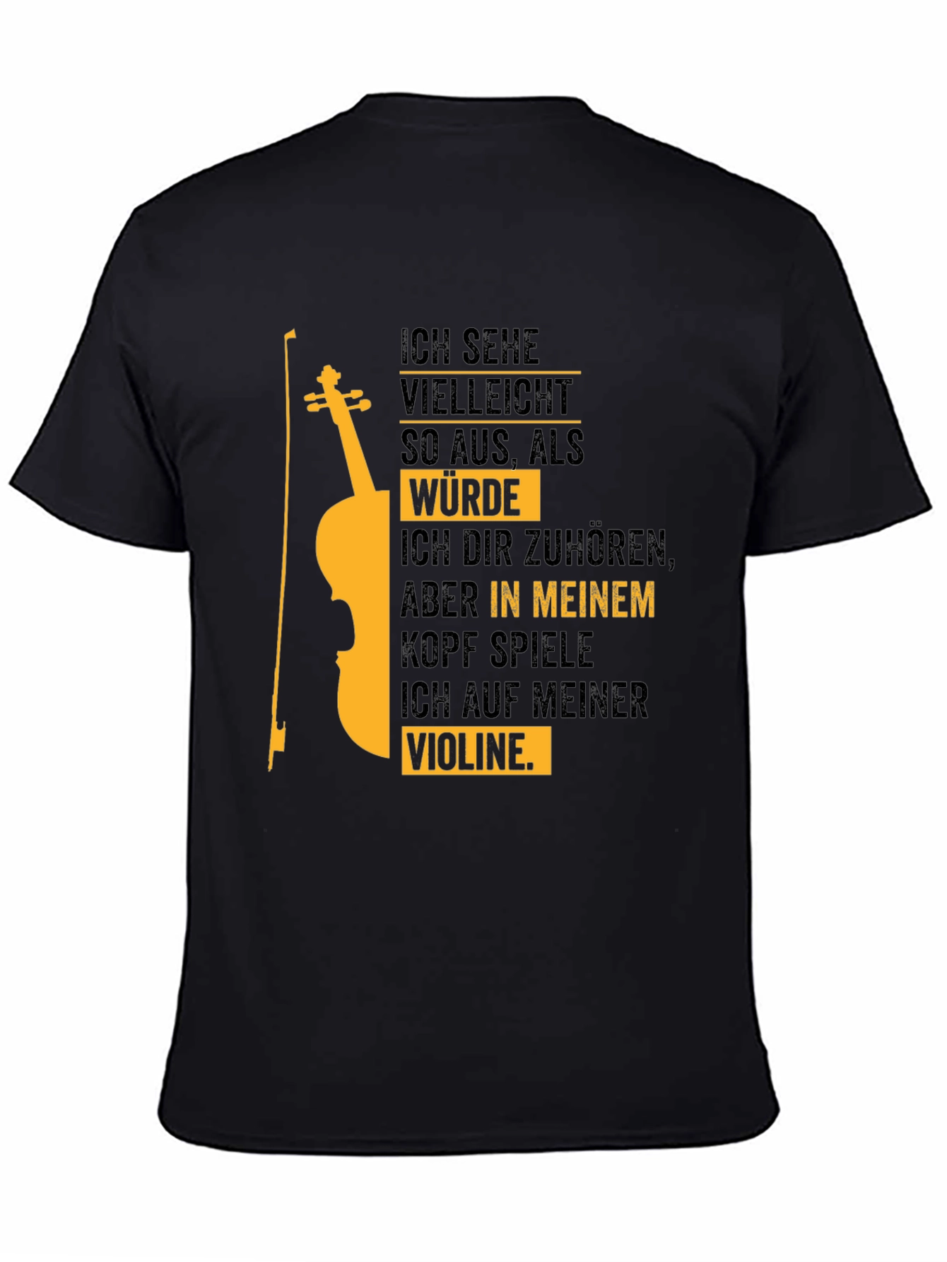 Violin Player T-Shirt - Music Lover Tee