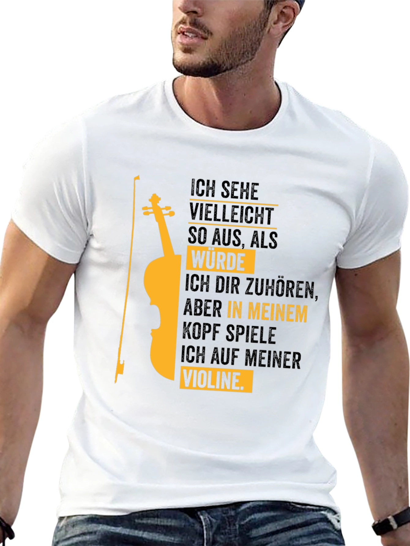 Violin Player T-Shirt - Music Lover Tee