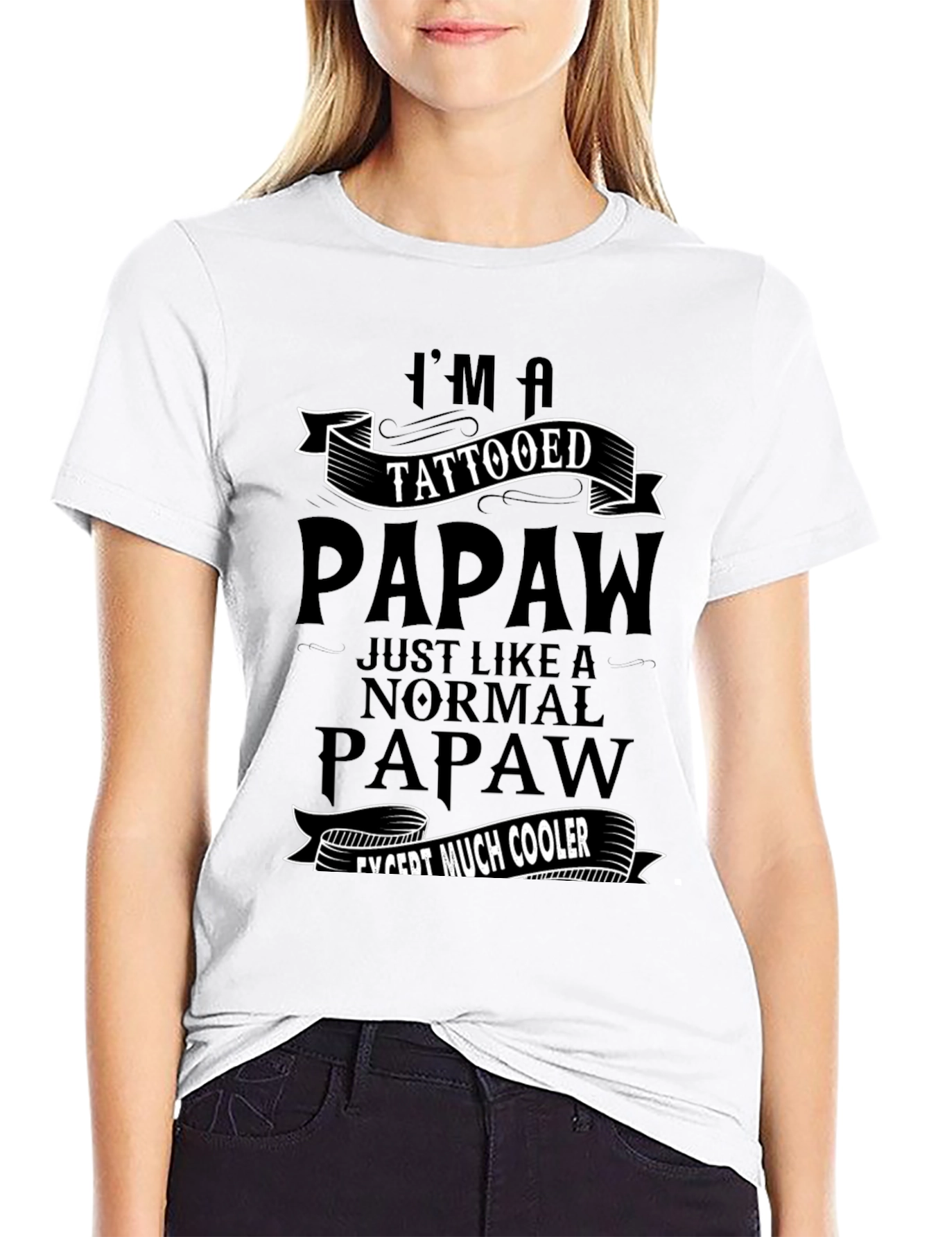 Tattooed Papaw Graphic T-Shirt
