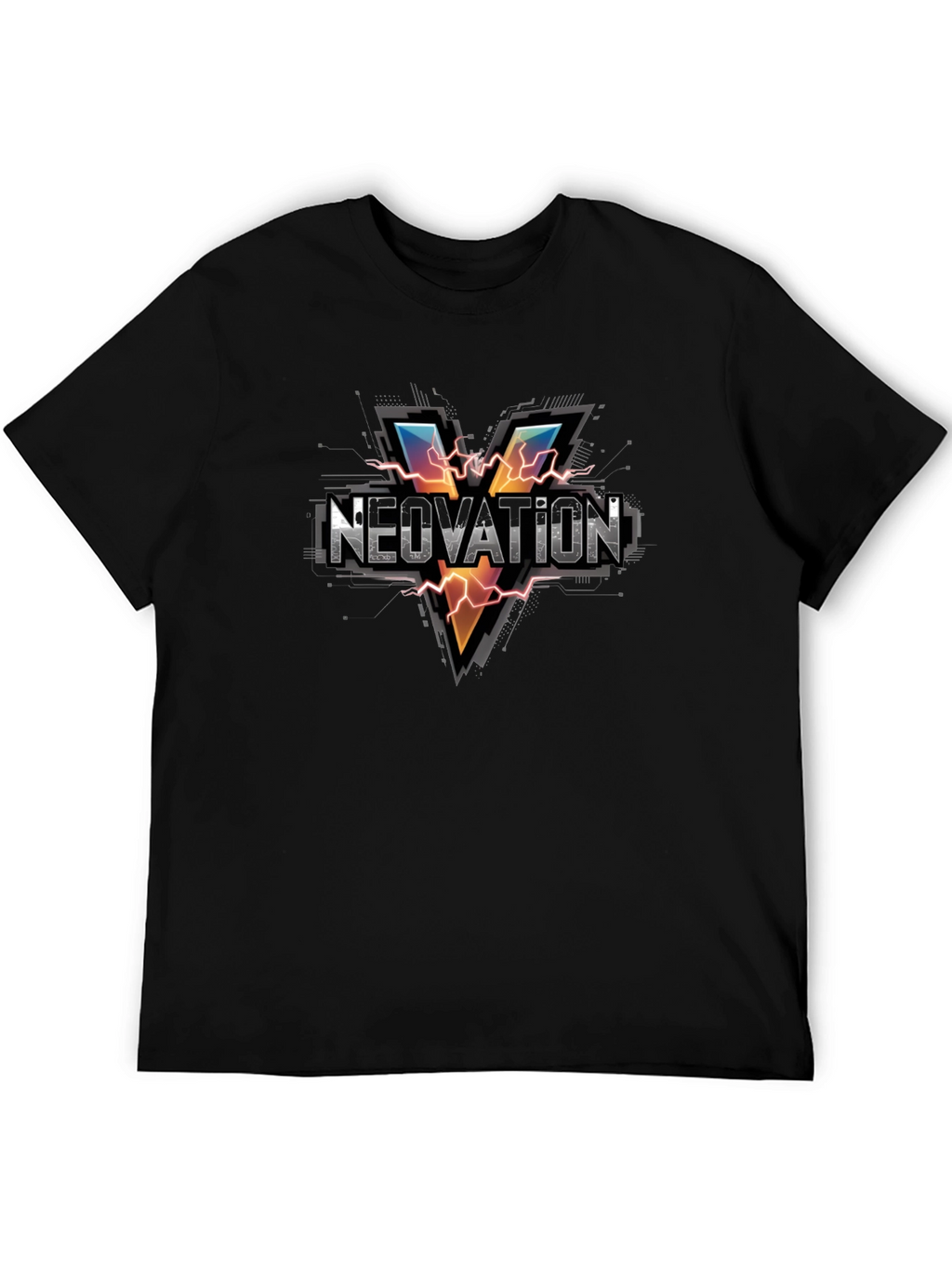 Neovation Graphic T-Shirt - Modern V-Design Tee