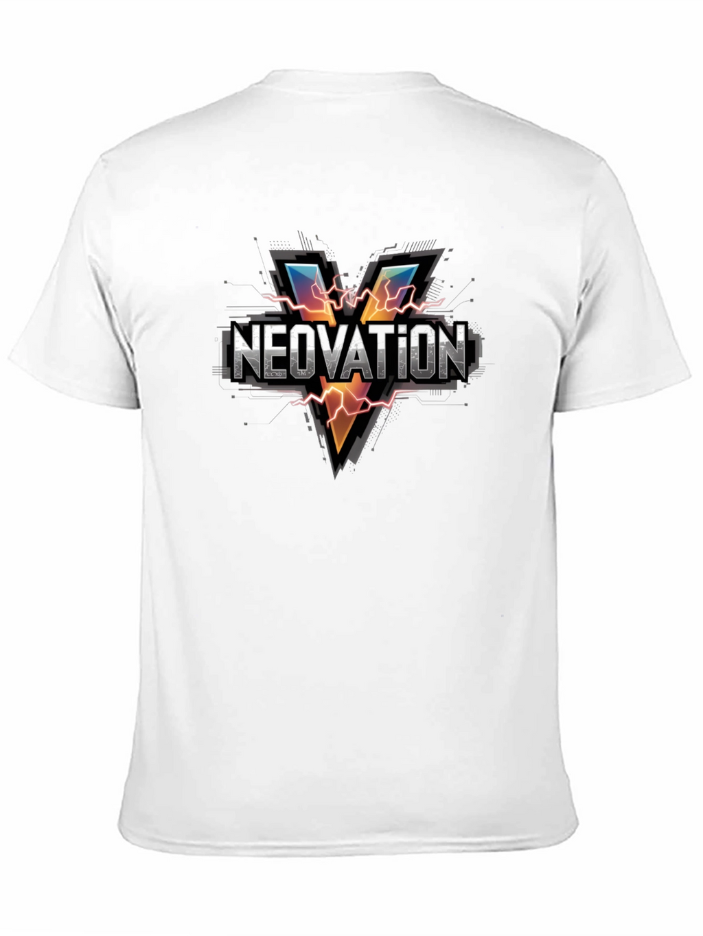 Neovation Graphic T-Shirt - Modern V-Design Tee