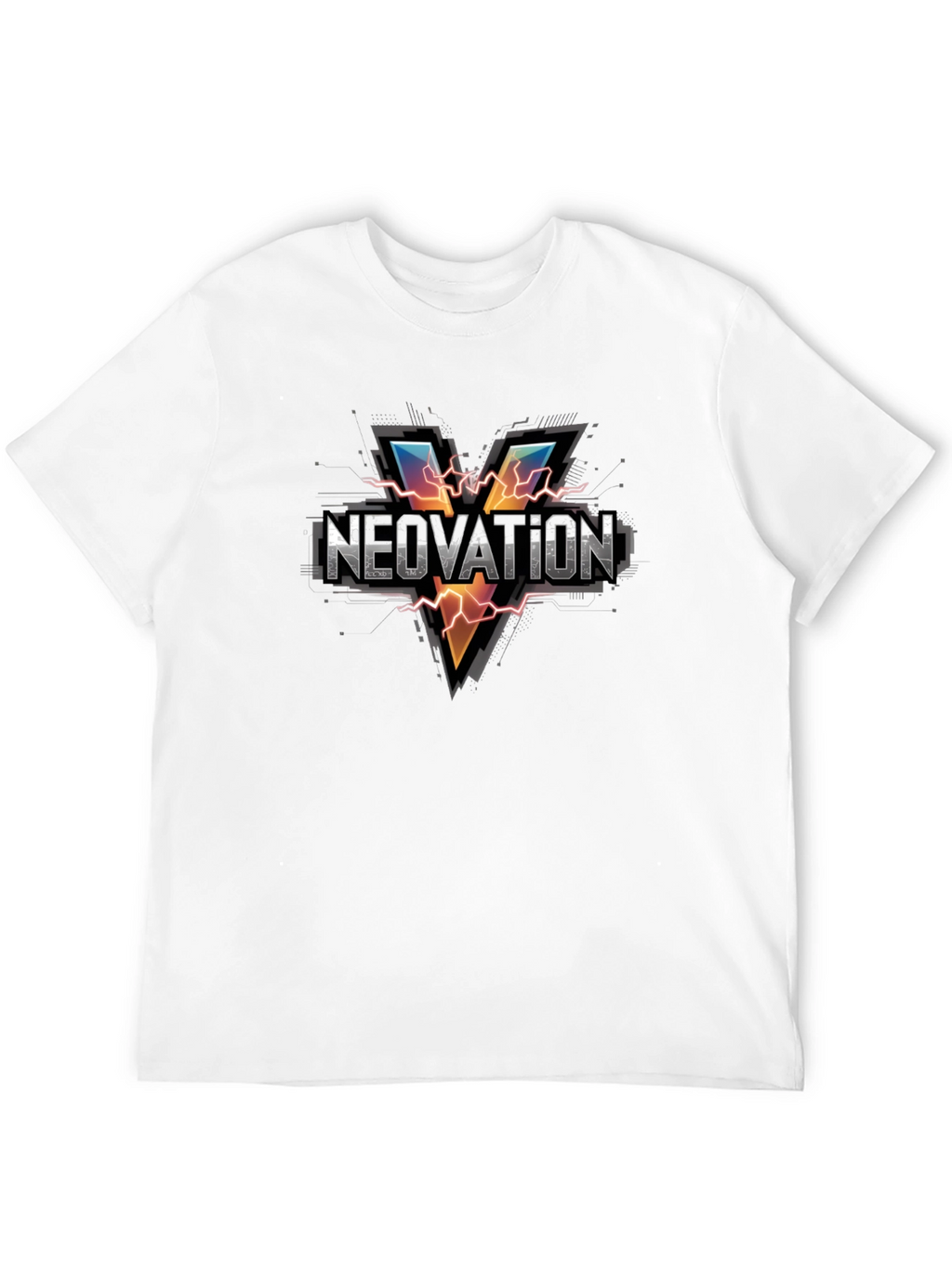 Neovation Graphic T-Shirt - Modern V-Design Tee