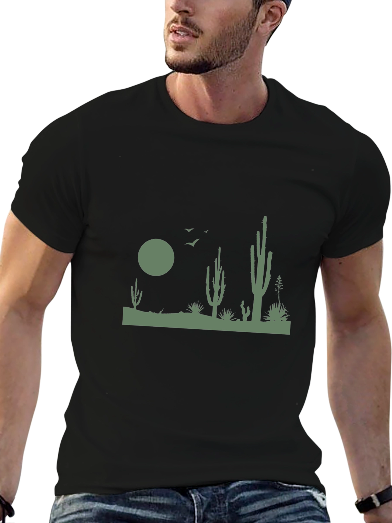 Desert Scene Graphic T-Shirt