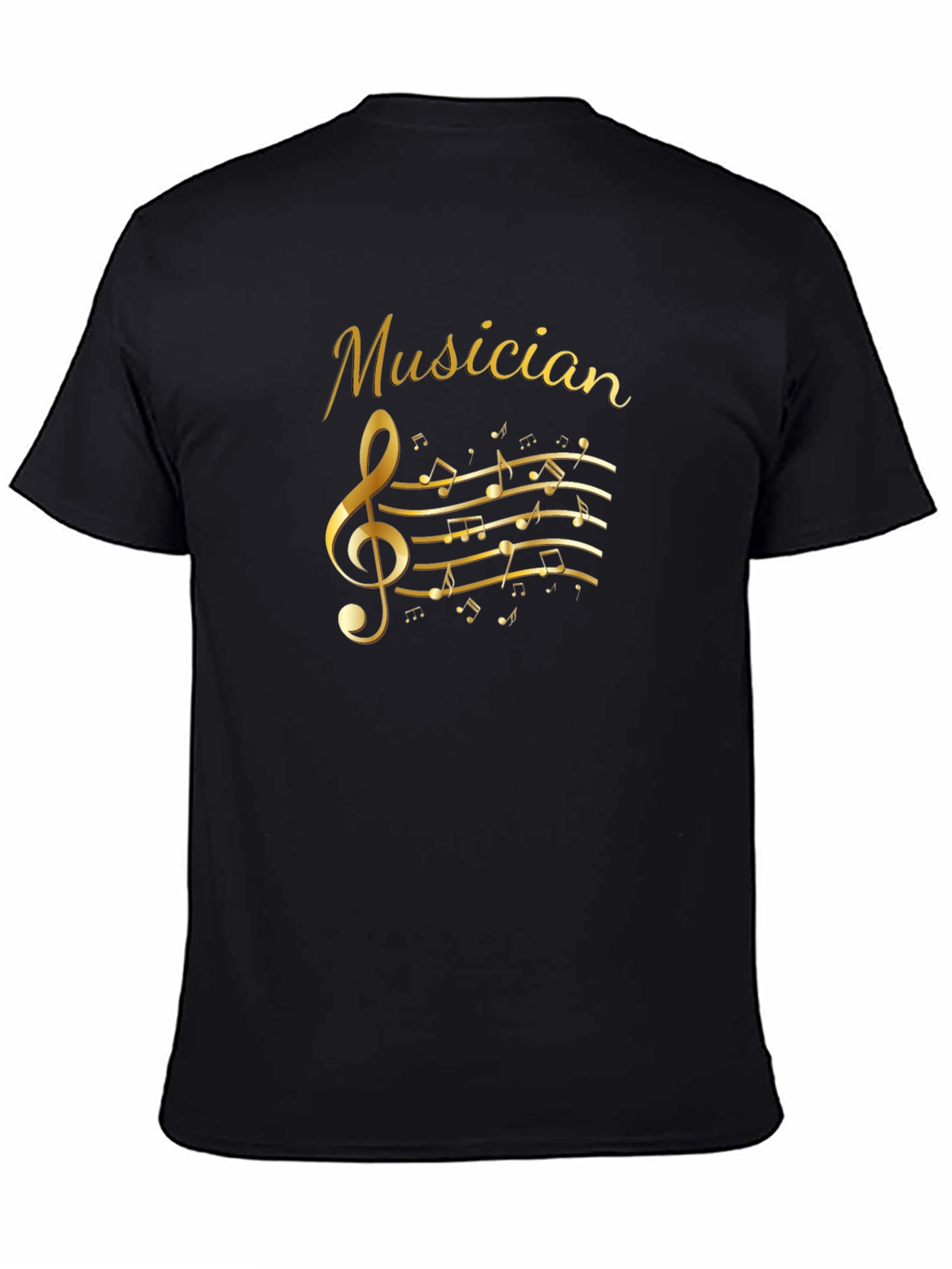 Musician Treble Clef Graphic T-Shirt