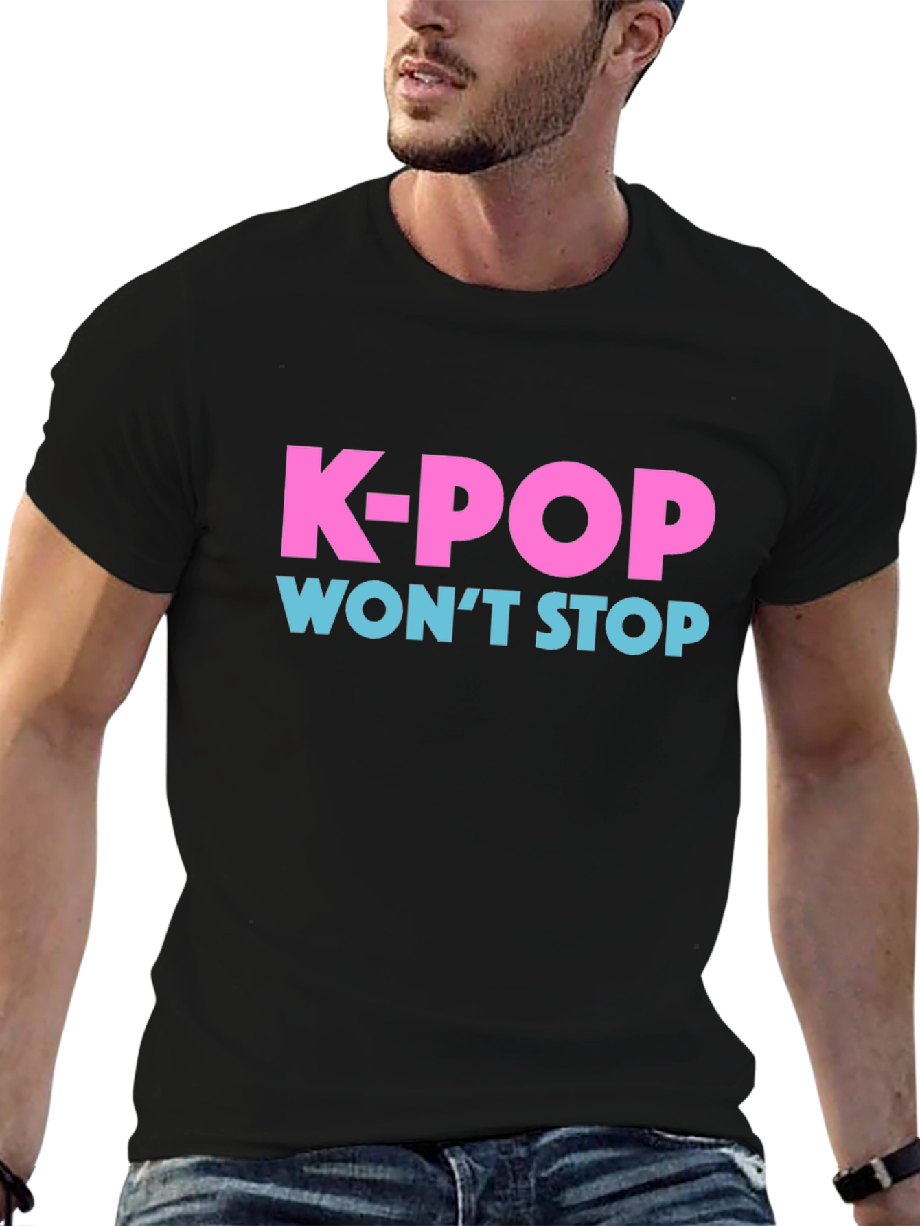 K-Pop Wont Stop Graphic T-Shirt