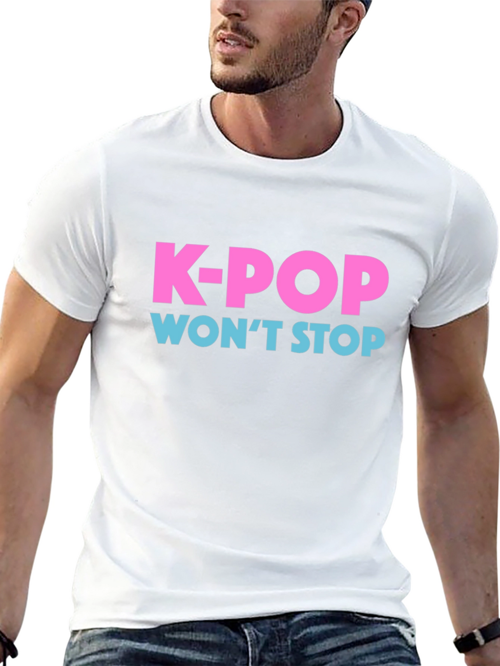 K-Pop Wont Stop Graphic T-Shirt