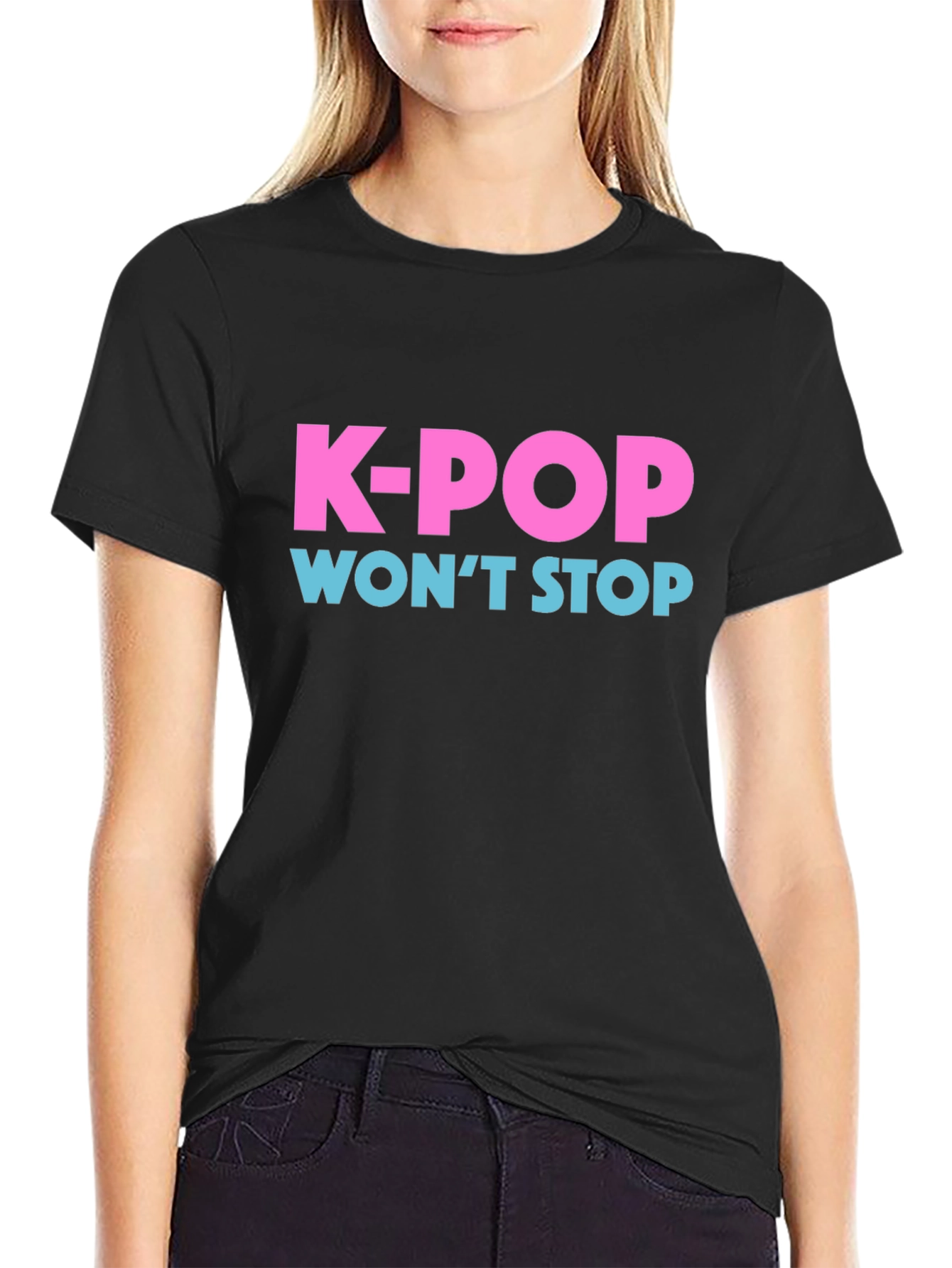 K-Pop Wont Stop Graphic T-Shirt