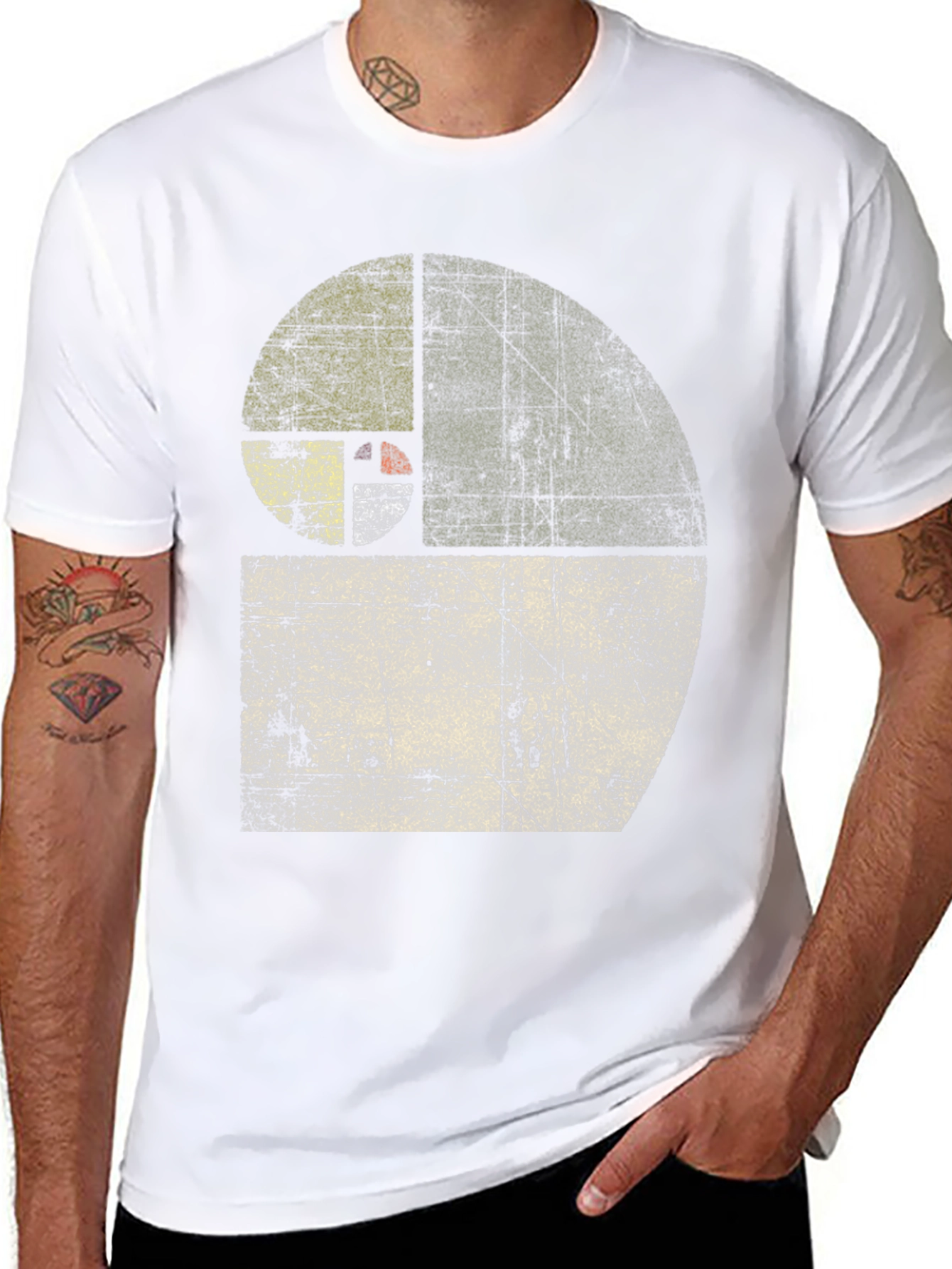 Fibonacci Sequence Black T-Shirt