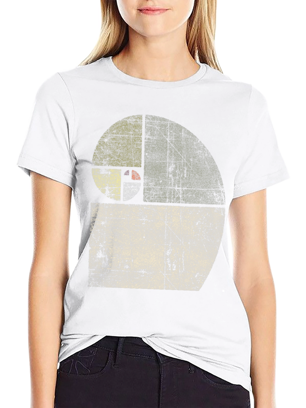 Fibonacci Sequence Black T-Shirt
