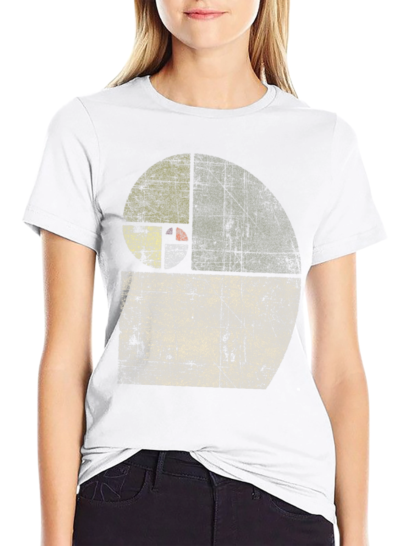 Fibonacci Sequence Black T-Shirt