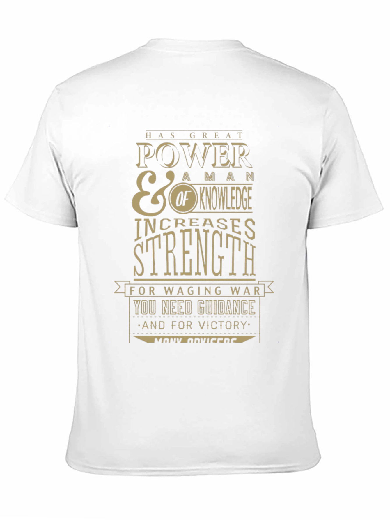 Power & Knowledge Graphic T-Shirt