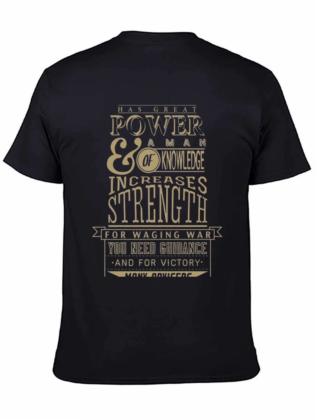 Power & Knowledge Graphic T-Shirt