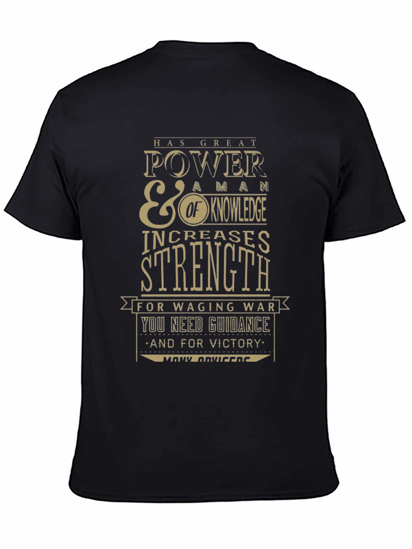 Power & Knowledge Graphic T-Shirt