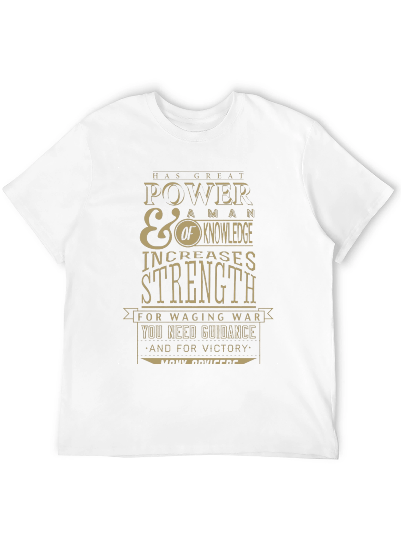 Power & Knowledge Graphic T-Shirt