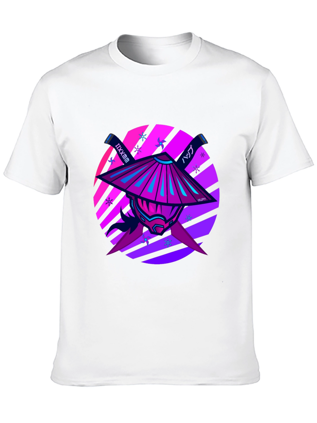 Samurai Warrior Graphic Tee - Modern Style