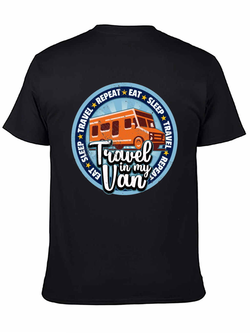 Travel in My Van Graphic Tee - Adventure Shirt