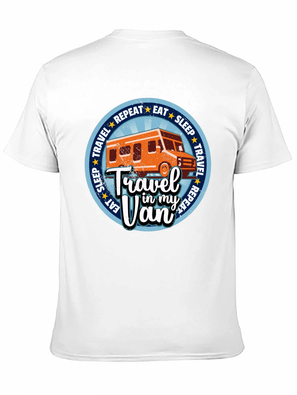 Travel in My Van Graphic Tee - Adventure Shirt