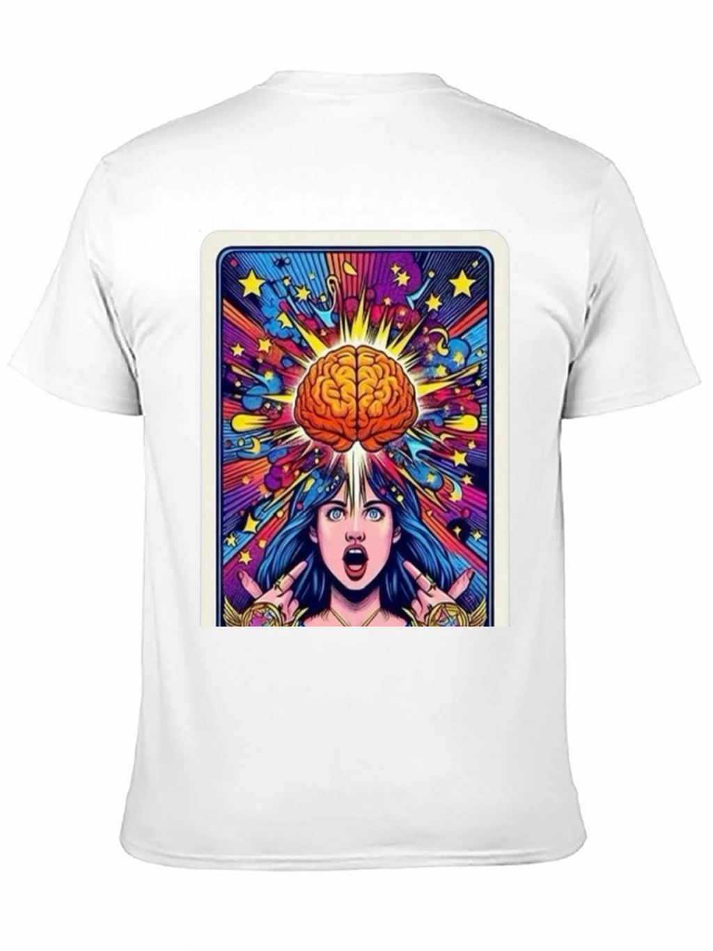 Mind Expansion Graphic Tee - Black Cotton Unisex