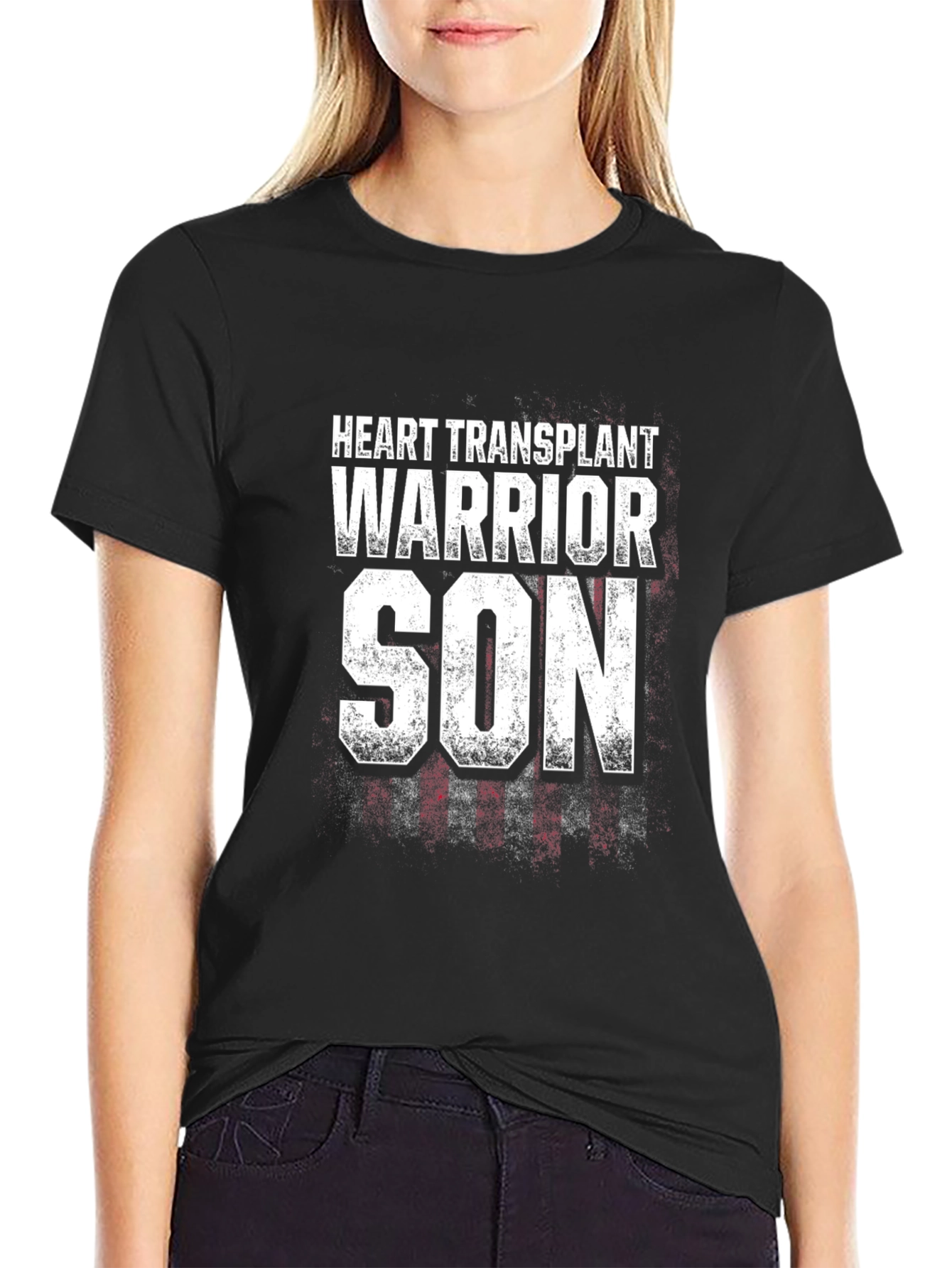 Heart Transplant Warrior Son T-Shirt