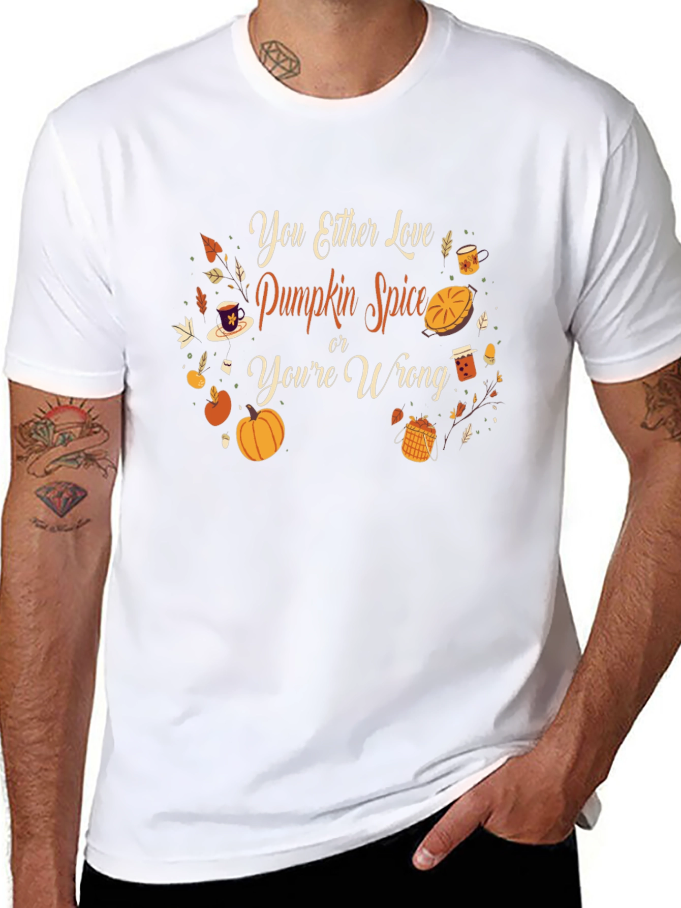 Pumpkin Spice T-Shirt: Fall Apparel