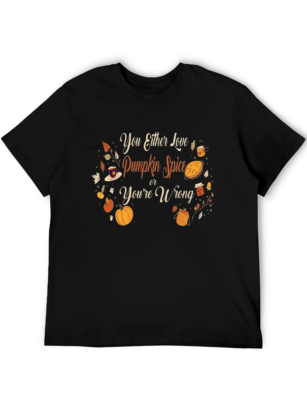 Pumpkin Spice T-Shirt: Fall Apparel