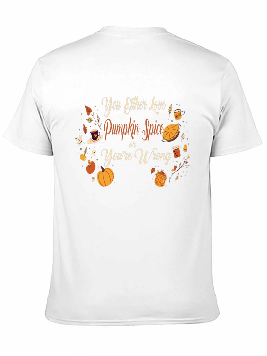 Pumpkin Spice T-Shirt: Fall Apparel