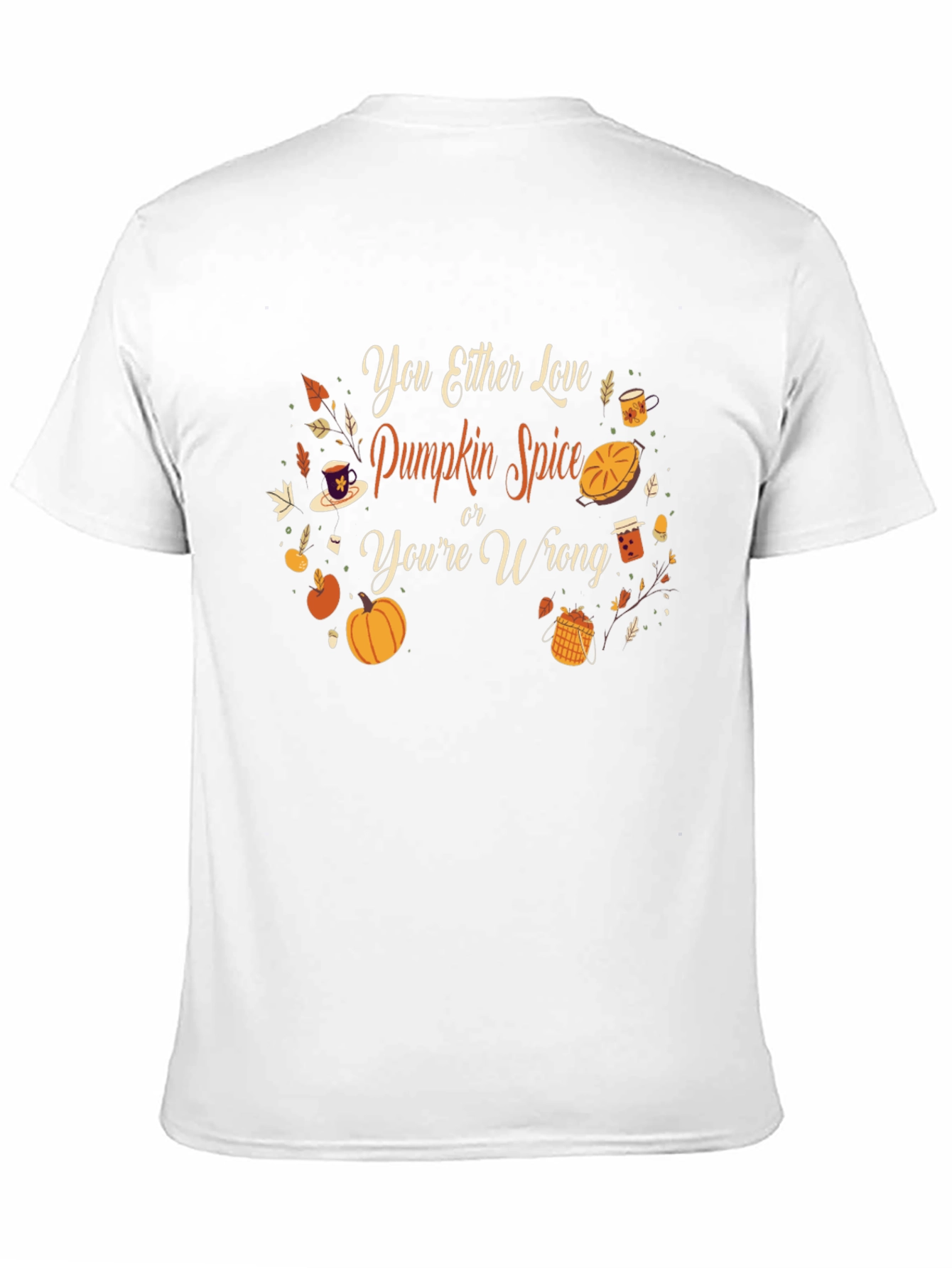 Pumpkin Spice T-Shirt: Fall Apparel