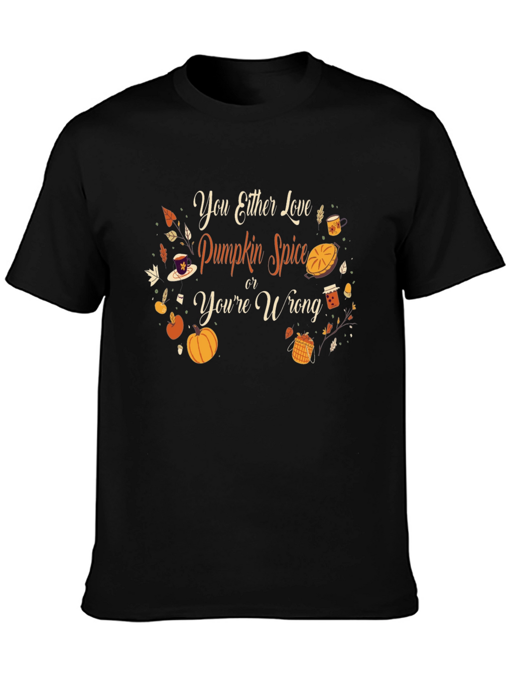 Pumpkin Spice T-Shirt: Fall Apparel