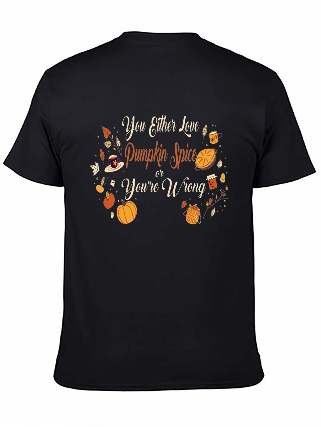 Pumpkin Spice T-Shirt: Fall Apparel