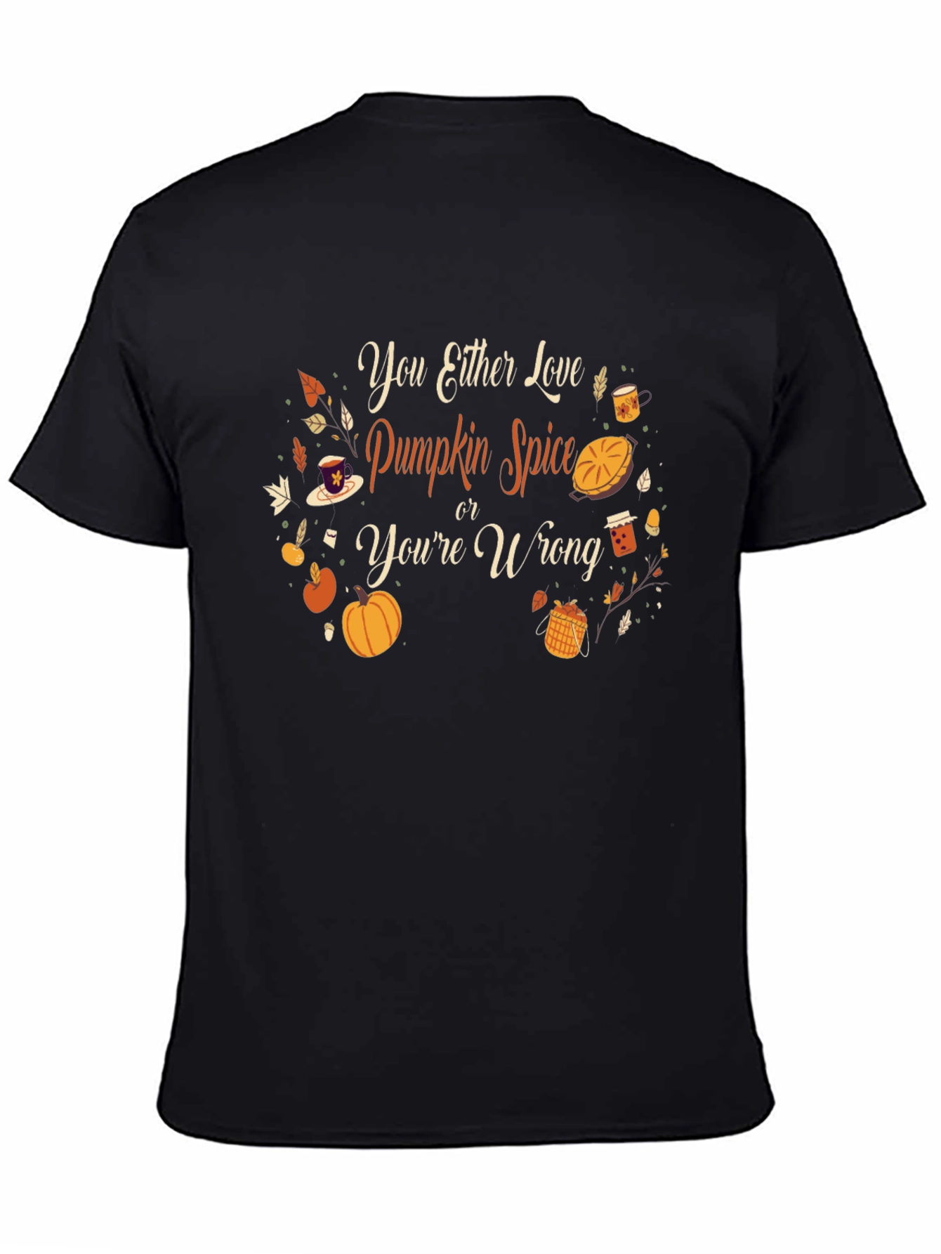 Pumpkin Spice T-Shirt: Fall Apparel