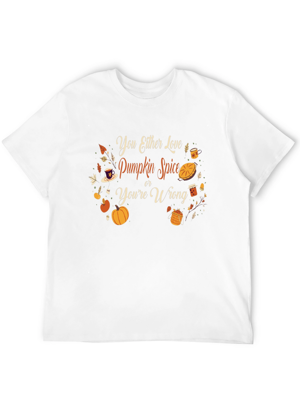 Pumpkin Spice T-Shirt: Fall Apparel