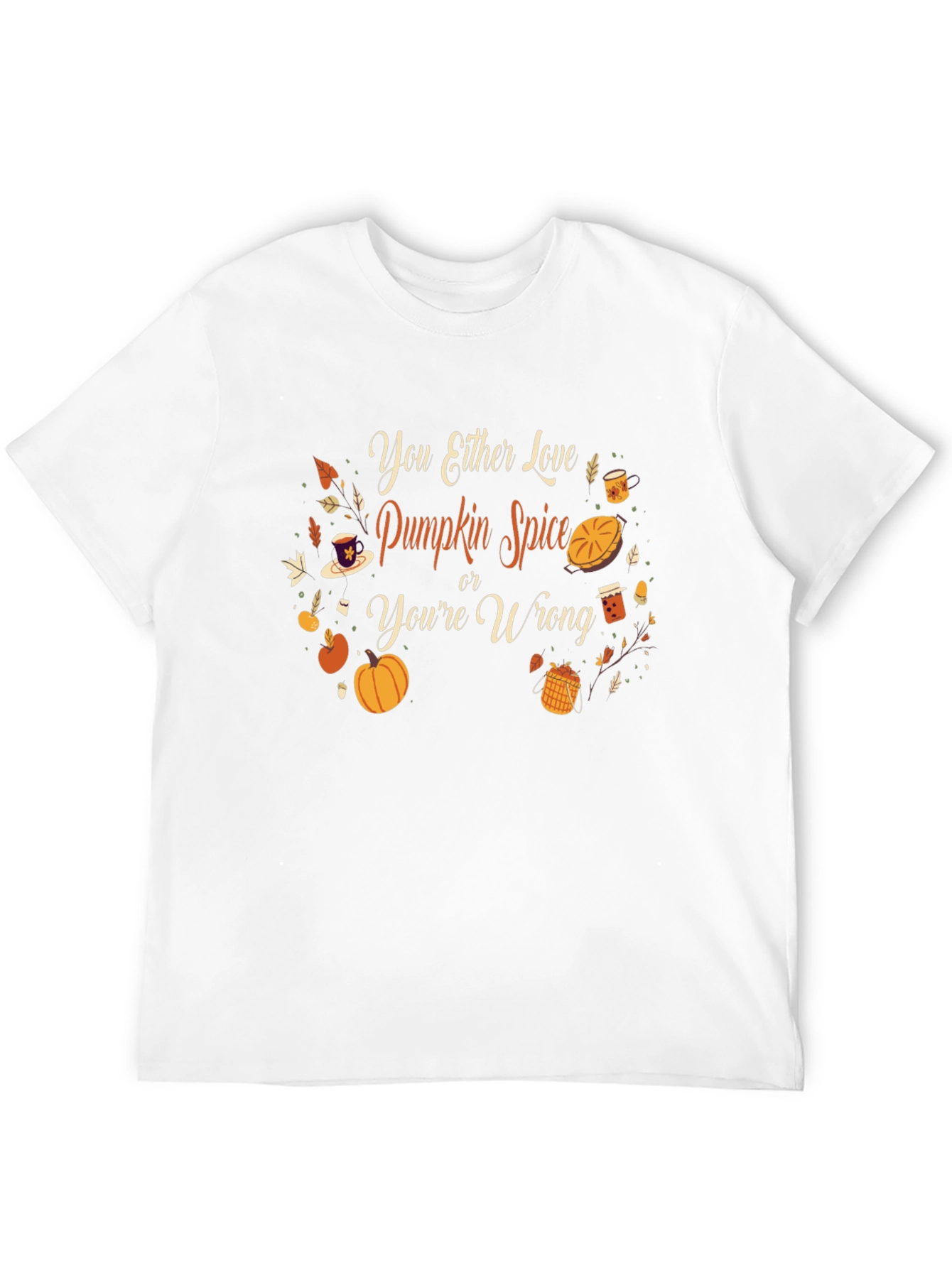 Pumpkin Spice T-Shirt: Fall Apparel
