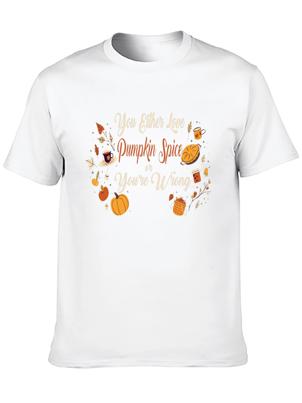 Pumpkin Spice T-Shirt: Fall Apparel