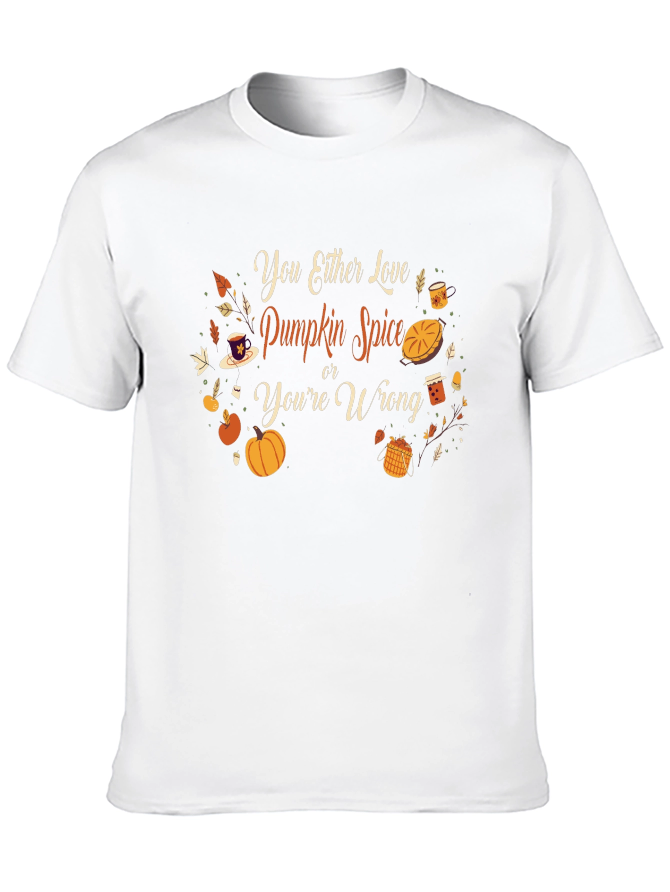 Pumpkin Spice T-Shirt: Fall Apparel