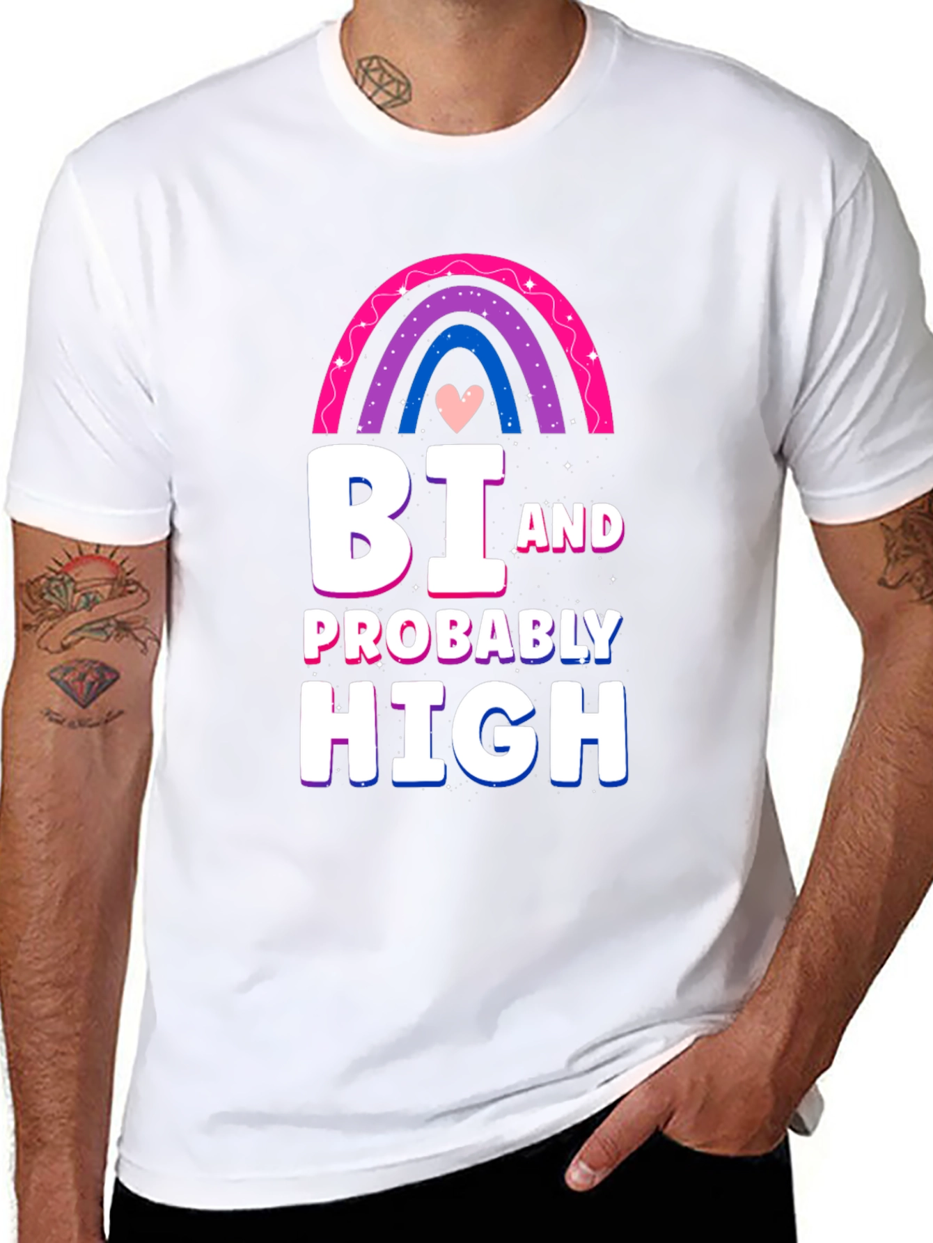 Bi and Probably High T-Shirt