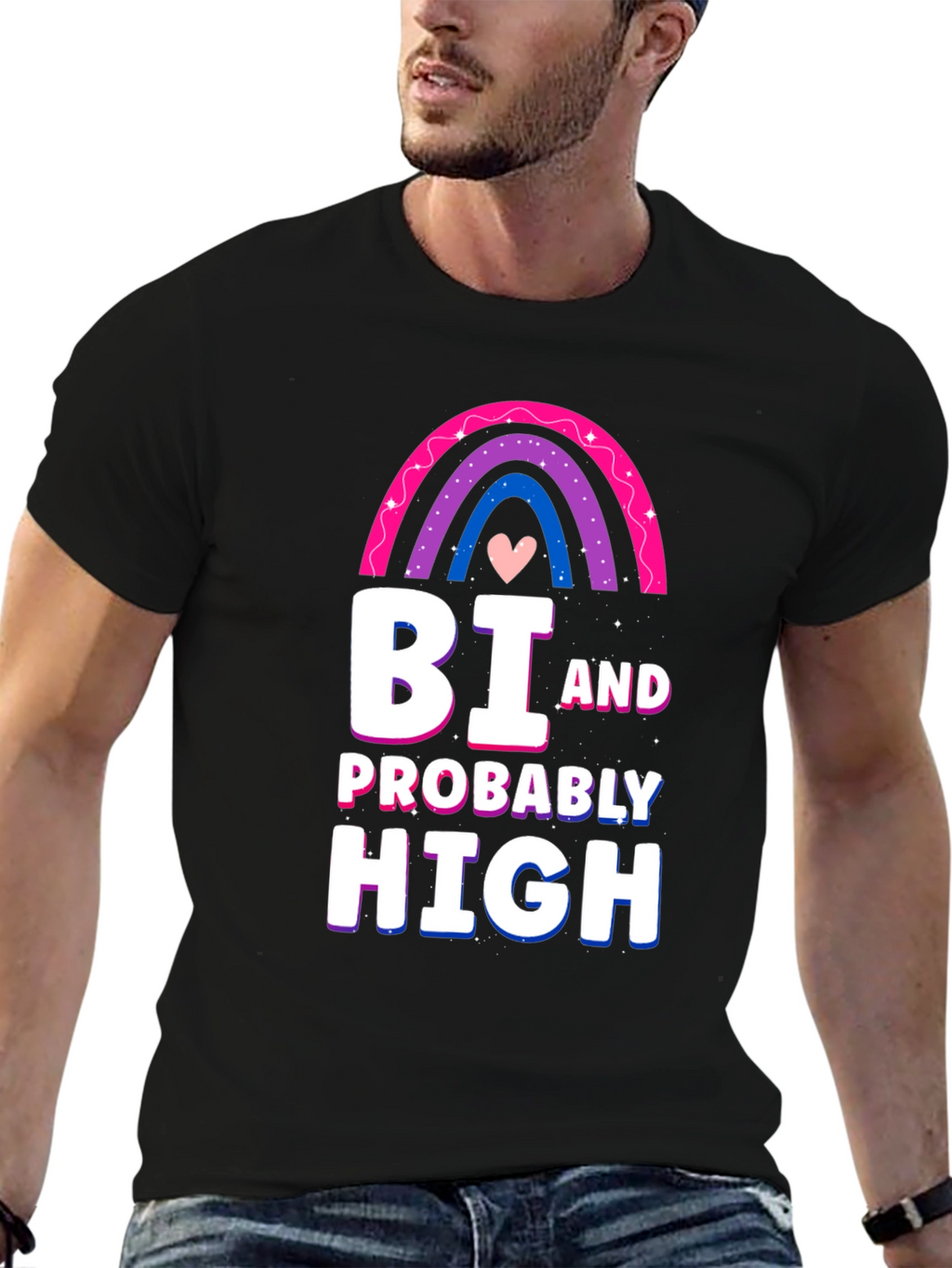 Bi and Probably High T-Shirt
